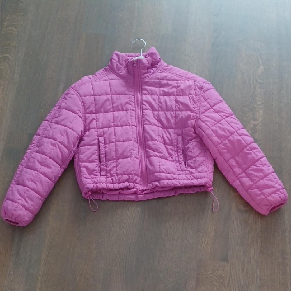 Love Tree Fuchsia Quilted Jacket